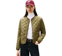 Tommy Hilfiger Cazadora acolchada Mujer Padded Quilted impermeable, Verde (Utility Olive), M