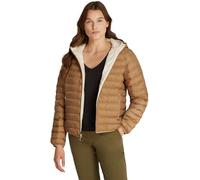 Tommy Hilfiger Cazadora acolchada Mujer Padded reversible, Beige (Safari Canvas), S