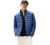 Tommy Hilfiger Cazadora acolchada Packable Frecycled Jacked Relaxed Fit, Azul (Faded Indigo), S