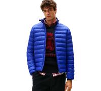 Tommy Hilfiger Cazadora acolchada Packable Frecycled Jacked Relaxed Fit, Azul (Wedge Blue), L