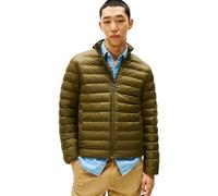 Tommy Hilfiger Cazadora acolchada Packable Frecycled Jacket Relaxed Fit, Verde (Huntsman Green), L