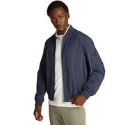 Tommy Hilfiger Cazadora bomber Hombre Branded con cuello tipo béisbol, Azul (Desert Sky), L