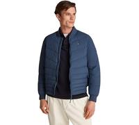 Tommy Hilfiger Cazadora bomber Hombre Mix Quilt acolchada, Azul (Aegean Sea), M