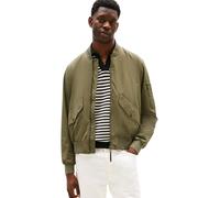 Tommy Hilfiger Cazadora bomber Hombre Packable con cuello tipo béisbol, Verde (Battle Green), XXL
