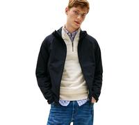 Tommy Hilfiger Cazadora de entretiempo Hombre con capucha, Azul (Desert Sky), S
