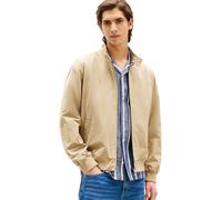 Tommy Hilfiger Cazadora de entretiempo Hombre Harrington con cremallera, Marrón (Camel), S