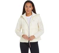 Tommy Hilfiger Cazadora de Entretiempo para Mujer Windbreaker, Blanco (Calico), XS