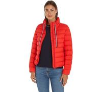 Tommy Hilfiger Cazadora de Plumas para Mujer Packable Padded Jacket Chaqueta de Invierno, Rojo (Fierce Red), XS