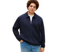 Tommy Hilfiger Cazadora Hombre Essential Terry Ivy con Cremallera, Azul (Desert Sky), XXL