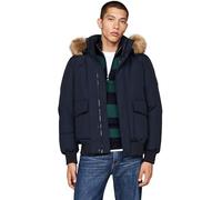 Tommy Hilfiger Cazadora Hombre Rockie Down Bomber Capucha Desmontable