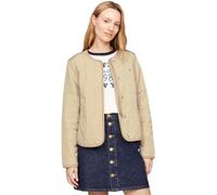Tommy Hilfiger Cazadora Mujer Jersey Lined Jacket Ligera, Beige (Beige), XXL