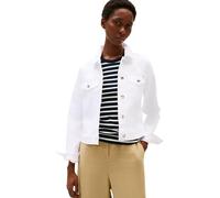 Tommy Hilfiger Cazadora vaquera Mujer Slim Fit, Blanco (Th Optic White), 34