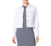 Tommy Hilfiger Cazadora vaquera Mujer Slim Fit, Blanco (Th Optic White), 44