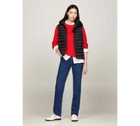TOMMY HILFIGER Chaleco acolchado con capucha. Color Negro