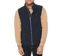 Tommy Hilfiger Chaleco de Forro Polar, Azul Marino, 4XL Alto para Hombre