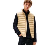 Tommy Hilfiger Chaleco Hombre Packable Recycled Vest cuello alto, Marrón (Camel), S