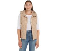 Tommy Hilfiger Chaleco Mujer Classic Chaleco acolchado, Beige (Beige), XXL