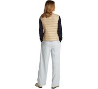 Tommy Hilfiger Chaleco Mujer con cuello vuelto, Beige (Sandalwood), XXL