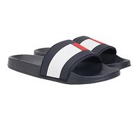 Tommy Hilfiger Chanclas de Baño para Hombre Rubber Th Flag Pool Slide, Azul (Desert Sky), 40 EU