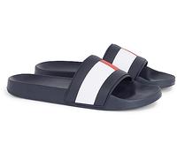 Tommy Hilfiger Chanclas de Baño para Hombre Rubber Th Flag Pool Slide, Azul (Desert Sky), 40 EU