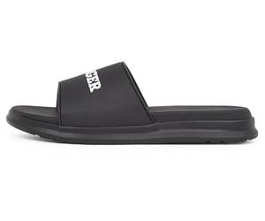 Tommy Hilfiger Chanclas Hombre Dual Density Pool Slide con logotipo, Negro (Black), 40