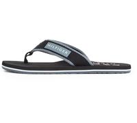 Tommy Hilfiger Chanclas Hombre Patch Beach Sandal con logotipo, Negro (Black), 43