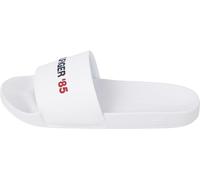Tommy Hilfiger Chanclas Hombre Pool Slide Zapatillas de baño, Weiß (Blanco), 43