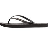 Tommy Hilfiger Chanclas Mujer Beach Sandal Sandalias de dedo, Negro (Black), 40