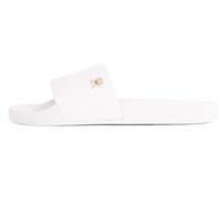 Tommy Hilfiger Chanclas Mujer Monogram elegante, Beige (Ancient White), 40