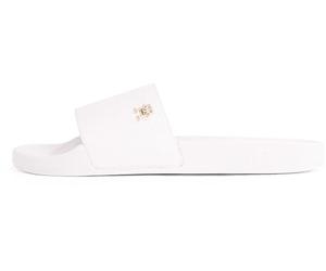 Tommy Hilfiger Chanclas Mujer Monogram elegante, Beige (Ancient White), 40
