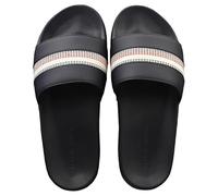 Tommy Hilfiger Chanclas Mujer Stripes Pool Slide costuras con pespuntes