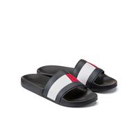 TOMMY HILFIGER Chanclas Rubber TH Flag. Color Negro
