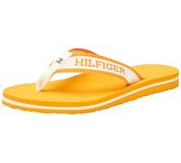 Tommy Hilfiger Chanclas Sandalias Mujer Pool Slide Sandalias de Dedo, Naranja (Rich Ochre), 37 EU