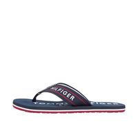 Tommy Hilfiger Sporty Hilfiger Beach Sandal Fm0fm05805, Chanclas Hombre, Blue (Desert Sky), 40.5 EU