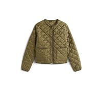 Tommy Hilfiger Cazadora acolchada Mujer Padded Quilted impermeable, Verde (Utility Olive), S