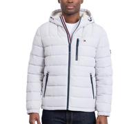 Tommy Hilfiger Chaqueta Acolchada Resistente Al Agua Con Forro de Sherpa de Peso Medio Abrigo Hombre (Pack de 1)