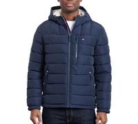 Tommy Hilfiger Chaqueta Acolchada Resistente Al Agua Con Forro de Sherpa de Peso Medio Abrigo Hombre (Pack de 1)