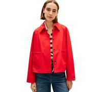 Tommy Hilfiger Chaqueta corta de algodón para mujer, WW0WW49585, naranja, XL