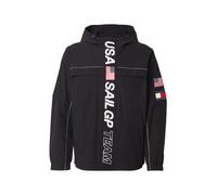 TOMMY HILFIGER Chaqueta de entretiempo 'SAIL' navy / rojo / negro / blanco S navy / rojo / negro / blanco