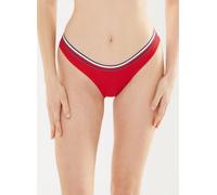 Tommy Hilfiger Cheeky High Leg Biki UW0UW05293 S Rojo