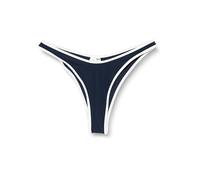 Tommy Hilfiger Cheeky High Leg Ext Sizes Uw0Uw05243 Hipster, Blue (Dark Night Navy), M para Mujer