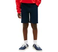 Tommy Hilfiger Chino Corto Chicos 1985 Regular Fit, Negro (Dark Night Navy), 6 Años