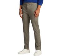 Tommy Hilfiger Chino Hombre Bleecker Printed Structure Slim Fit, Gris (Hydrogen Grey), 32W/32L
