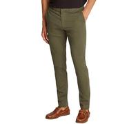 Tommy Hilfiger Chino Hombre Bleecker Printed Structure Slim Fit, Verde (Army Green), 32W/33L