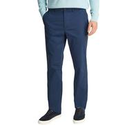 Tommy Hilfiger Chino Hombre Denton Chino Satin Straight Fit, Azul (Aegean Sea), 34W/28L