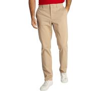Tommy Hilfiger Chino Hombre Denton Chino Satin Straight Fit, Beige (Batique Khaki), 29W/32L