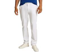 Tommy Hilfiger Chino Hombre Denton Chino Satin Straight Fit, Blanco (TH Optic White), 32W/32L