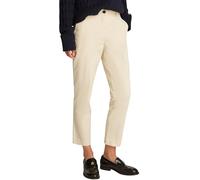 Tommy Hilfiger Chino Mujer Stretch Slim tobillero, Marfil (Ivory Petal), 38