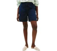 Tommy Hilfiger Chinos Cortos Mujer Blend hasta la Rodilla, Azul (Dark Night Navy), 50