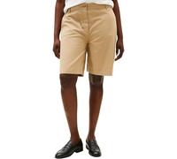 Tommy Hilfiger Chinos Cortos Mujer Blend hasta la Rodilla, Beige (Beige), 52